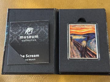 Salomonseilanden. 1 Dollar 2014 - The Scream - 50g mit CoA