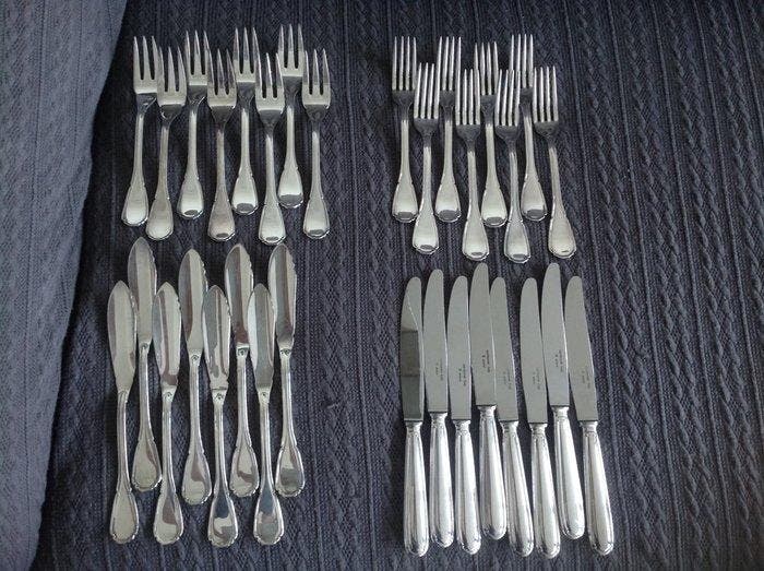 Sambonet - Bestekset (32) - Staal, Antiquités & Art, Antiquités | Meubles | Tables