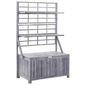 Acacia Opbergbox 160cm | Retour Deal | Sla nu toe!, Verzenden, Zo goed als nieuw, Hout, Overige typen