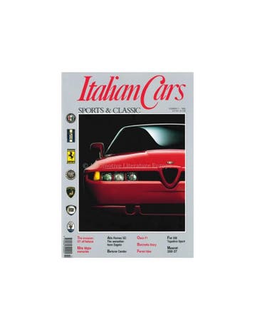 1990 ITALIAN CARS SPORTS & CLASSIC MAGAZINE ENGELS 01, Ophalen of Verzenden, Nieuw