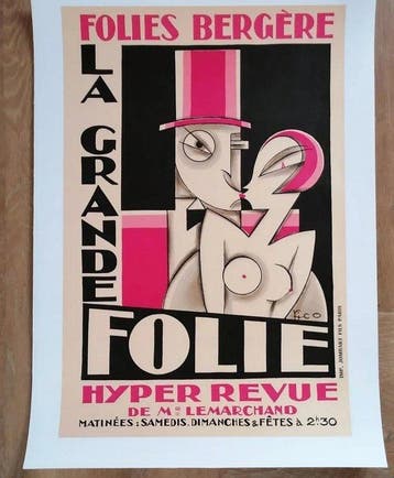Maurice Pico - Folies Bergère / La Grande Folie - Jaren 1920