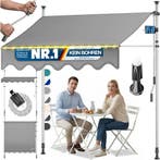 Klemluifel - Balkon luifel - Verticale luifel - 400 cm - Gri, Verzenden