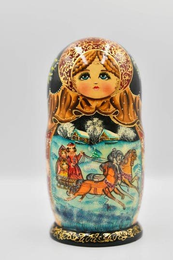Matroesjka 7 stuks - Rusland (Zonder minimumprijs)
