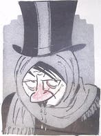 Hitler met diplomatieke verkoudheid op spotprent (Lithos), Verzenden