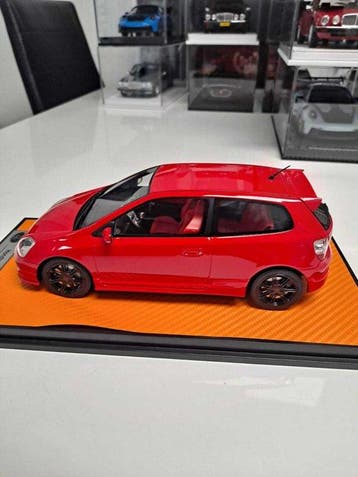Radscale 1:18 - Voiture miniature - Honda Civic EP3 TYPE-R -