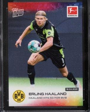 2021 Topps Now Bundesliga Erling Haaland #172 - Pristine