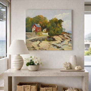 Christiane Stenfort (née en 1940) - La maison du peintre à
