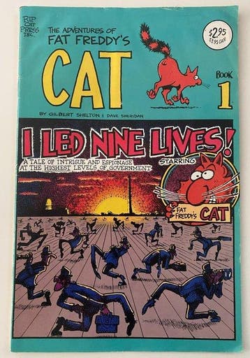 Rip Off Press INC. - Fat Freddy’s Cat #1-5 + Freak Brothers, Boeken, Nieuw