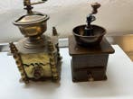 Koffiemolen (2) - Messing, Hout, Metaal