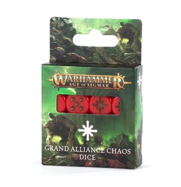 Grand Alliance Chaos Dice 2024 edition (Warhammer Age of, Ophalen of Verzenden