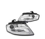 Phares Led Pour Audi A4 B8 08-11 Tru Drl Xenon Chromé, Verzenden