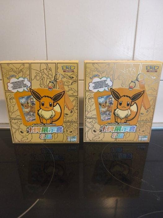 Pokémon - 2 Box - Pokemon TCG - 2x Card Display Case Gift, Hobby & Loisirs créatifs, Jeux de cartes à collectionner | Pokémon