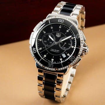 TAG Heuer - Formula 1 Lady Chrono Diamonds Ceramic Bezel -