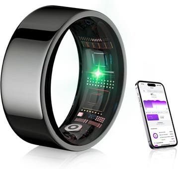 Smart Ring 7e Gen - 29% korting! Retour deal, sla nu toe., Verzenden, Zwart, Nieuw, IUHFSIFS