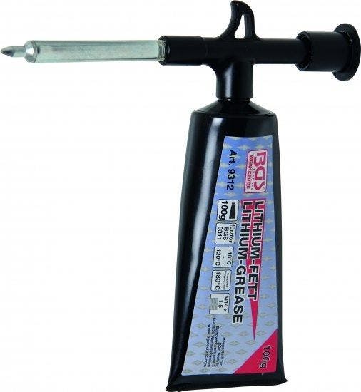 Bgs Technic Mini Grease Gun met 100 g Lithium Grease (1 Tube, Auto diversen, Autogereedschap, Verzenden