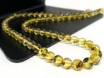 Baltische Amber Ketting Ronde Kralen Dames - Barnsteen