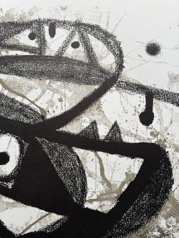 Joan Miro (1893-1983) - Oiseau surréaliste