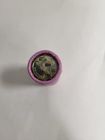 Kroatië. 2 Euro 2023 (25 coins) in roll (Zonder