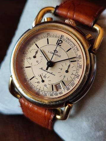 Lorenz - Montenapoleone Bullhead Chronograph - Ref. 10353 -