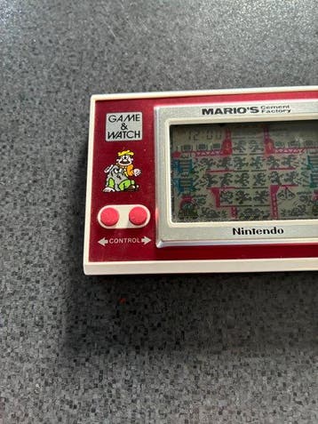 Nintendo - Game & Watch - Mario’s Cement Factory - Handheld