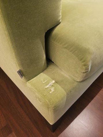 Driade - rodolfo dordoni - Sofa - Hal 3-zitsbank - Fluweel -