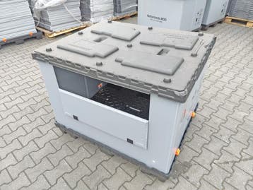 Palletboxen kunststof tripboxen transportbox inklapbaar, Gebruikt, 100 cm of meer, Opvouwbaar, 60 cm of meer