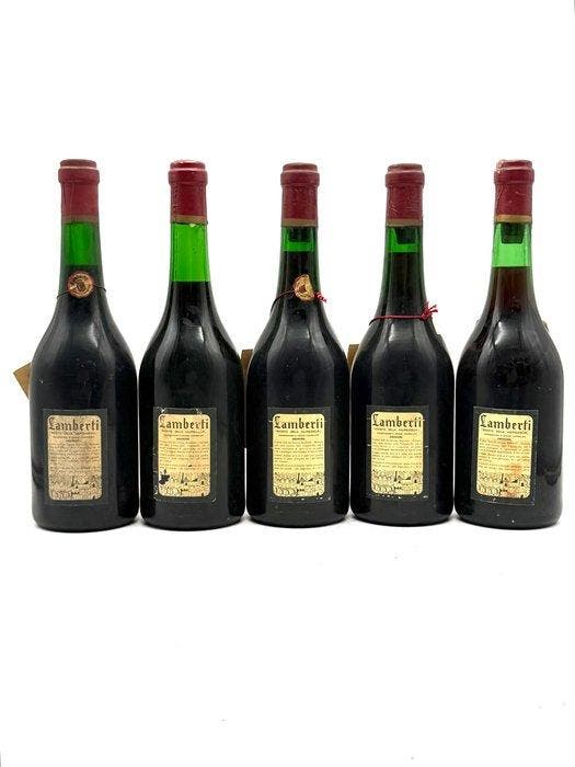 1966, 1968, 1969 x2 & 1970 Lamberti - Amarone della, Collections, Vins