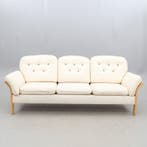 Sofa - Hout, Textiel - 3-zitsbank — 1970s Zweedse