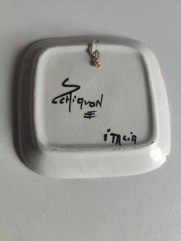 Elio Schiavon - Wandbord - Keramiek