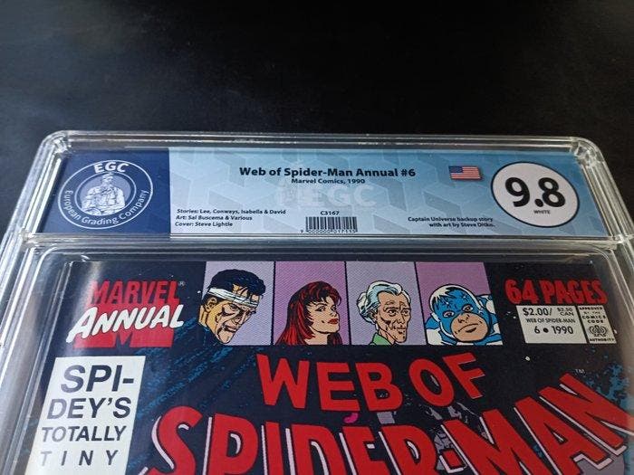 Web of Spider-Man Annual #6 - EGC 9.8 - Spideys Totally, Livres, BD | Comics