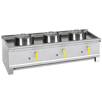 Wokfornuis | ASIA I | Gas | 3 Branders (3x 20/25/35kW) |, Verzenden, Nieuw in verpakking