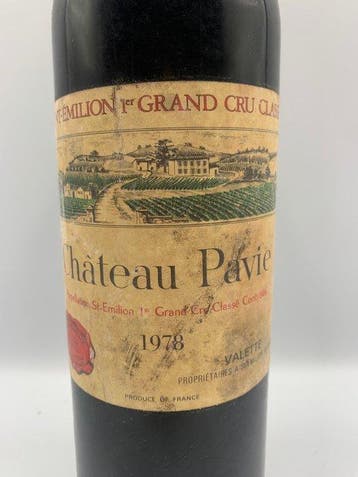 1978 Château Pavie - Saint-Émilion 1er Grand Cru Classé B -, Verzamelen, Nieuw