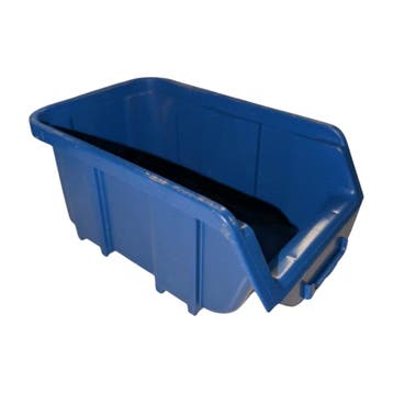 Magazijnbak 100x163x72 mm blauw kunststof nieuw, Ophalen of Verzenden