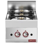 Fornuis | ALPHA 650 | Gas | 2 Branders (3.6+5kW) | Piëzo, Verzenden, Nieuw in verpakking