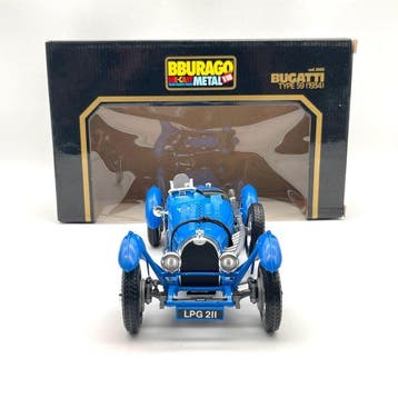 Bburago 1:18 - Modelauto - Bugatti Type 59 - 1933–1936, Hobby & Loisirs créatifs