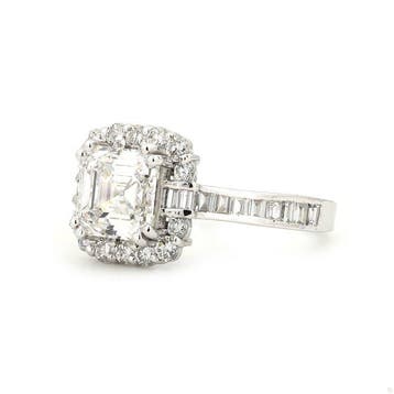 Sans prix de réserve - Bague tendance - 14 carats Or blanc -