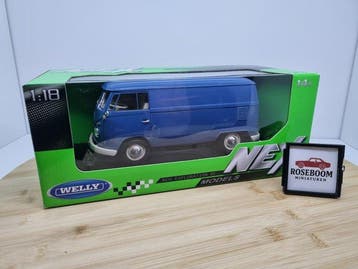 Welly 1:18 - Voiture miniature - Volkswagen Transporter T1