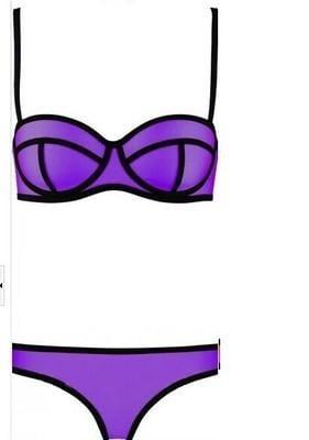 Beugel bikini Neopreen triangle M L XL *ZOMER 2026* PAARS, Kleding | Dames, Verzenden, Nieuw