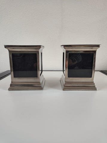 Fotolijst (2) - Verzilverd - Art deco Klassiek-modern