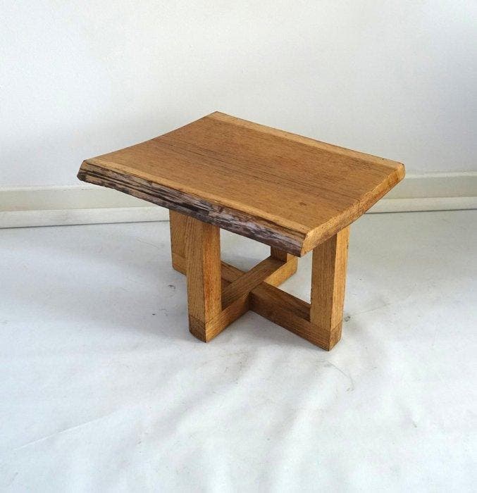 Établi - Chêne - Style George Nakashima, Antiquités & Art, Art | Objets design