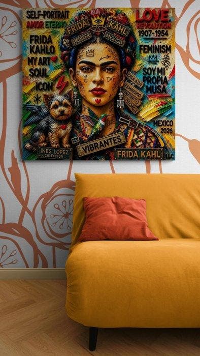 ILC&YLC - Frida: Soy Mi Propia Musa - XXL, Antiquités & Art, Art | Objets design