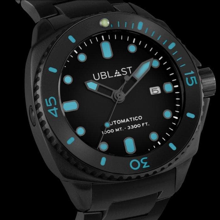 Ublast - SeaStrong - UBSS46SBB - Sub 100 ATM - Homme - 2026, Bijoux, Sacs & Beauté, Montres | Hommes