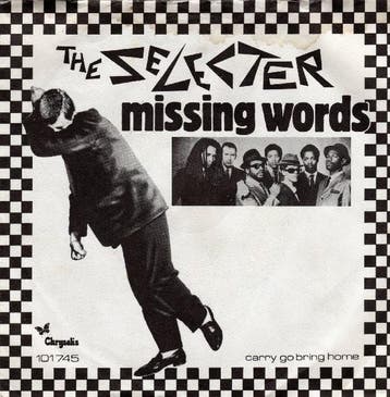 The Selecter - Missing Words, Verzenden
