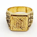 Ring - 18 karaat Geel goud, Nieuw