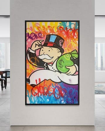 Gunnar Zyl - Mr. Monopoly XXL, Antiek en Kunst