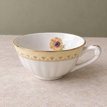 LAmandinoise - Koffie- en theeservies (16) - 9727 - Faience, Antiek en Kunst