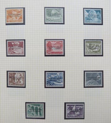 Monde - Collection en 3 albums/classeurs de stock,
