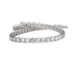 Zonder minimumprijs - Armband - 14 karaat Witgoud - 9.03ct., Nieuw