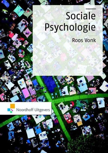 Sociale psychologie - Vonk, Verzenden