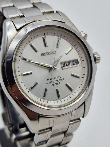 Seiko - Kinetic - Sans prix de réserve - Homme - 1980-1989, Handtassen en Accessoires